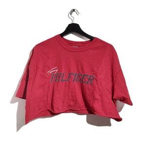 Red tommy hilfiger top